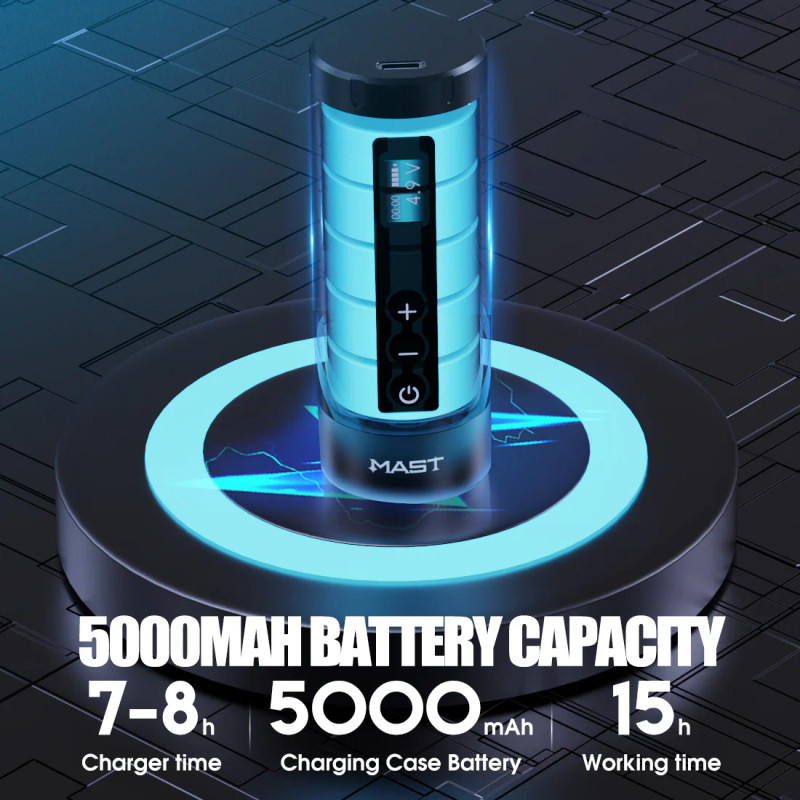 باطری ۵۰۰۰ و ۱۵ساعت کار